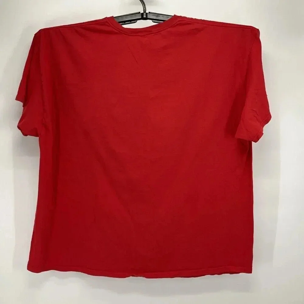 SCARFACE Shirt Tony Montana Men's 4X Red‎ Graphic T Shirt Famous Gangster Tee